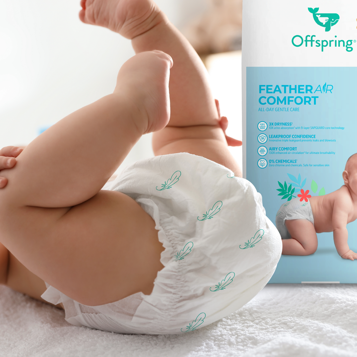 FeatherAir Comfort Diapers