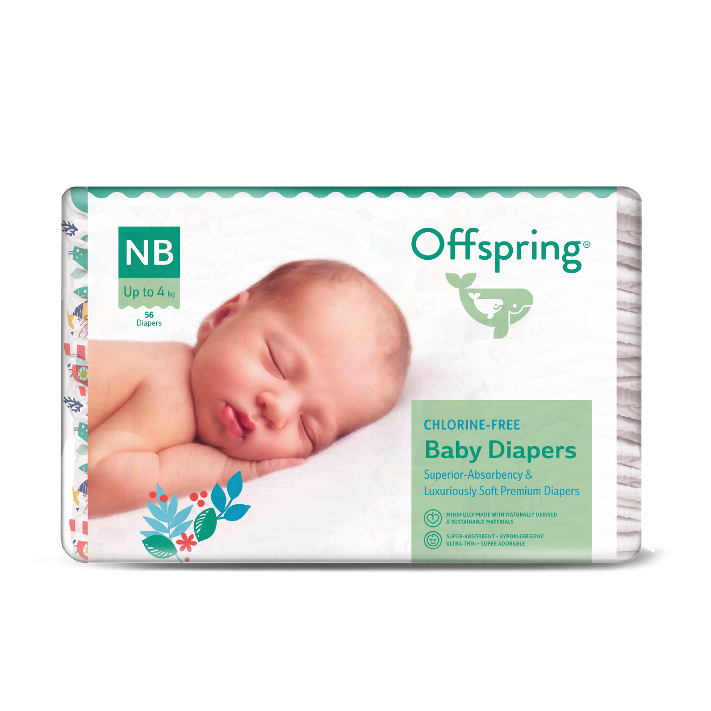 Offspring® Fashion Diapers - Tape