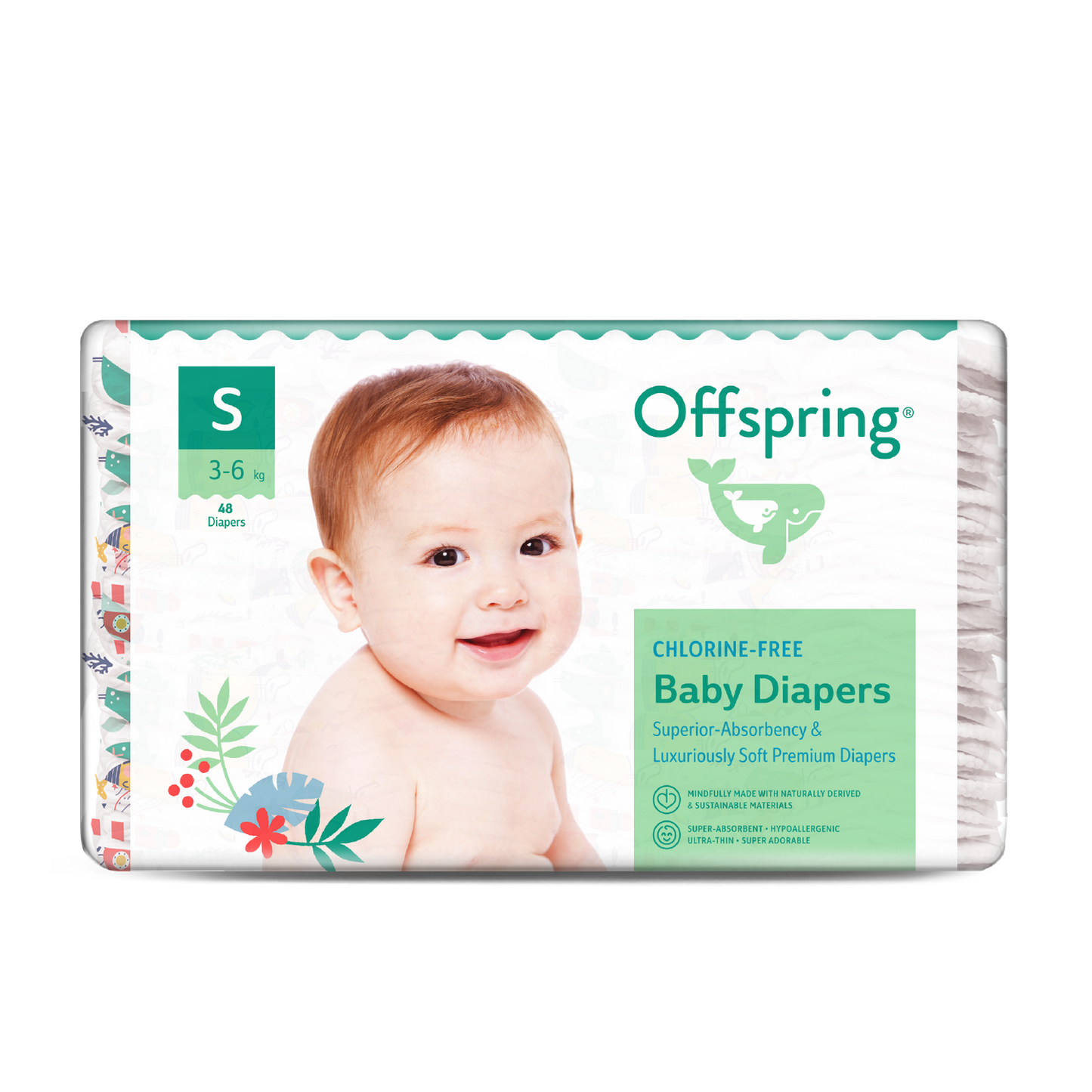 Offspring® Fashion Diapers - Tape