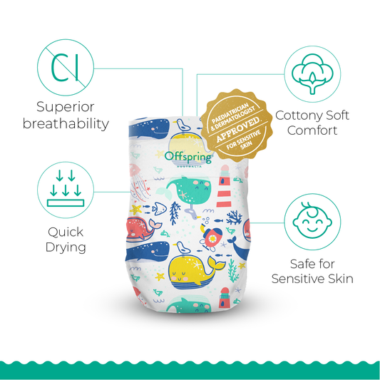 Offspring® Fashion Diapers - Tape