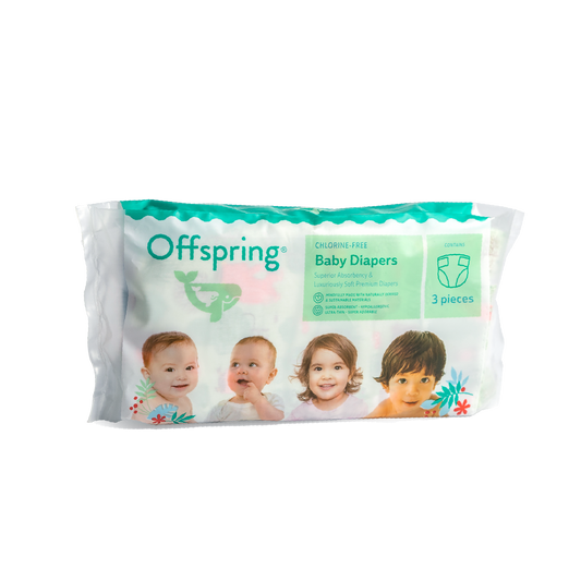 Offspring® Fashion Diapers Trial Pack - Tape