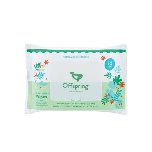 Plant-Based Baby Wipes 10 Sheets