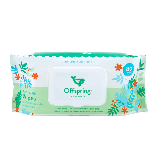 Plant-Based Baby Wipes 80 Sheets