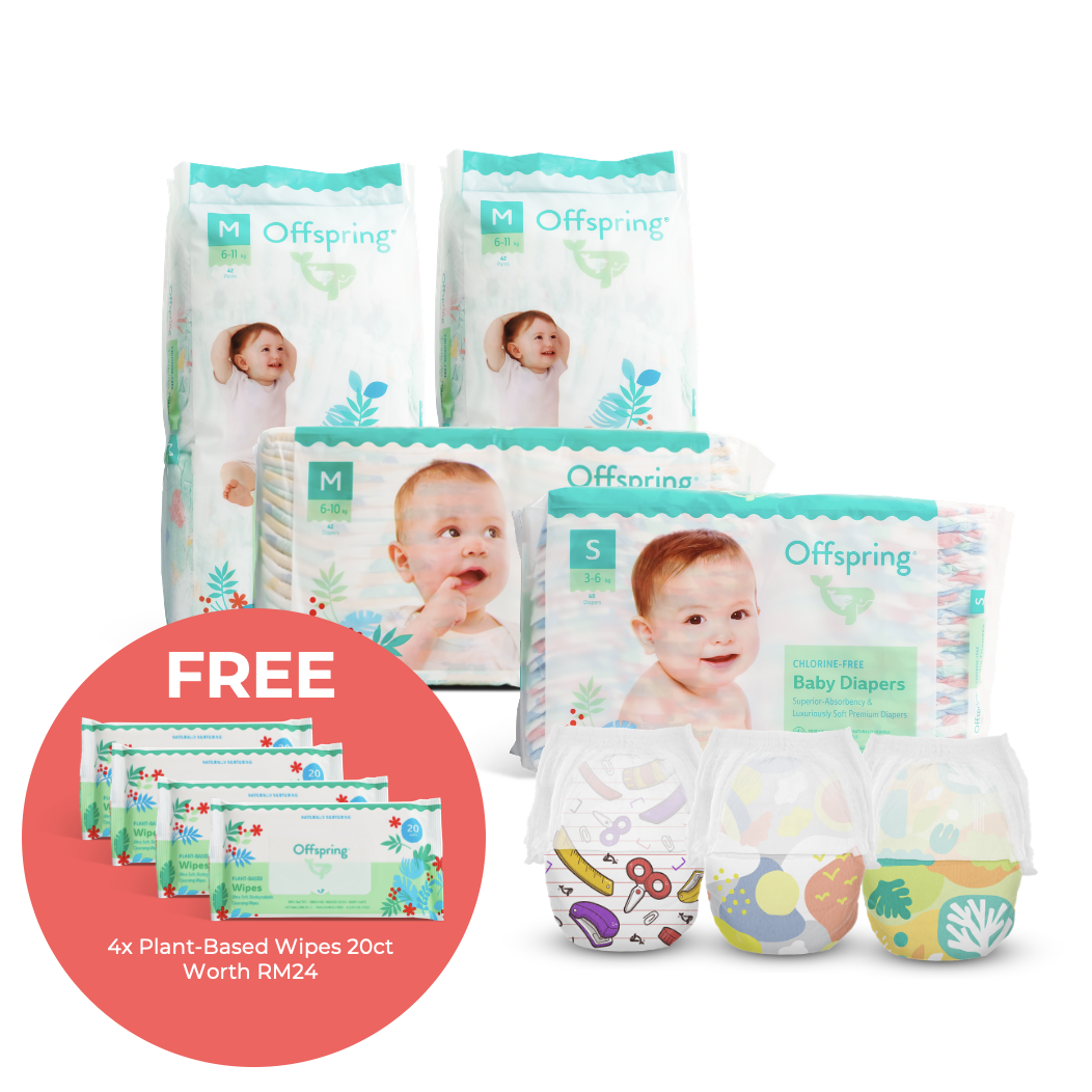 Chlorine-Free Baby Diapers